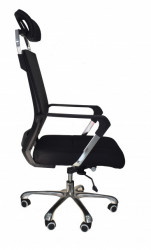 Kancelarijska stolica FA-6047 od mesh platna - Crna - Img 3