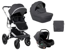 Kikka Boo Kolica Irene premium 3in1 set sa I-SIZE autosedištem i tvrdom korpom Dark Grey ( KKB11252 )-1