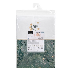 Kikka Boo Posteljina za kolevku set 5 pcs Secret Garden Green ( KKB51075 )-2