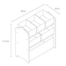 Kinder home organizator za igračke Dinosaurs ( TF-6502 )-2