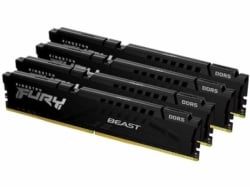 Kingston 128gb(4x32gb)/dimm/ddr5/5200mhz/cl40/fury beast black xmp memorija  ( KF552C40BBK4-128 ) -5