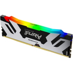 Kingston DDR5 24GB 6400MHz fury renegade RGB, CL32 1.4V, Silver/Black, XMP memorija ( KF564C32RSA-24 ) -2