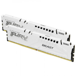 Kingston DDR5 64GB (2x32GB) 6000MHz CL40 [fury beast] white XMP memorija ( KF560C40BWK2-64 ) - Img 2