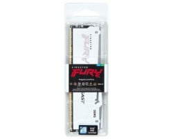 Kingston DIMM DDR5 16GB 5200MT/s KF552C36BWEA-16 Fury Beast RGB White Expo - Img 3
