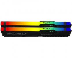 Kingston DIMM DDR5 32GB (2x16GB kit) 6000MT/s KF560C40BBAK2-32 fury beast RGB memorija - Img 2