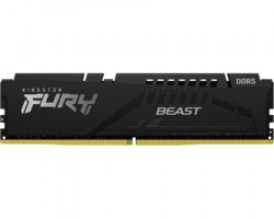 Kingston kf564c32bbe-16 dimm ddr5 16gb 6400mt/s fury beast black expo  - Img 1