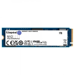 Kingston M.2 NVMe 1TB SSD, NV2 ( SNV2S/1000G )