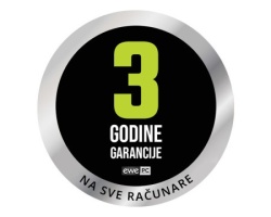 Klik PC amd Office računar Ryzen 3 3200G 16GB 512GB