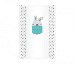 Klups Meka podloga za presvlacenje little bunnies blue - 70cm ( PM70/340 )