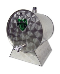 KMS Malerič Inox posuda 25 lit – ležeća sa stalkom