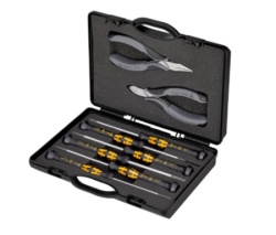 Knipex komplet klešta za elektroniku sa Wera odvijačima 8 delova 00 20 18 ( 00 20 18 )