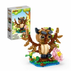 Kocke owl and small squirrel 256pcs et611 ( 117/611 )