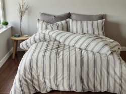 Komplet set posteljina Cotton-Life 200x220cm Antrasit - Francuski ležaj ( VLK000423-antrasit )