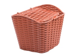 Korpa prednja plastična 1420 (sa poklopcem) braon ( 090059 )