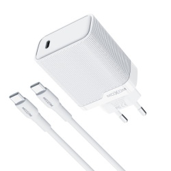 Kucni punjac moxom mx-hc293 20w type-c na type-c beli ( P1292 )