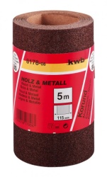 KWB brusna rol-traka 5m 115 GR180 alu-oksid, za drvo i metal ( KWB 49817818 )