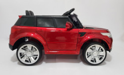 Land Rover Mini - Auto na akumulator sa kožnim sedištem i mekim gumama - Crveni - Img 7