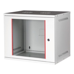 Lande Nazidni ormar 9U dim.540x400mm ,staklena vrata,sivi,50kg FP ( Ln-stb09u5440lg )