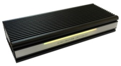 Lc power lc-m2-c-multi-rgb nvme enclosure for m.2 ssd usb3.2 gen.2x1 type c black with rgb lighting hdd ssd rack ( 21841 )