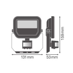 Ledvance LED reflektor sa PIR senzorom 10W   ( 4058075460874E )-3