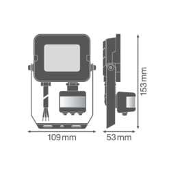 Ledvance LED reflektor sa PIR senzorom 10W   ( 4058075575240E )-3