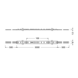 Ledvance LED traka dnevno svetlo 70 LED / 1 m   ( 4058075707931E )-2