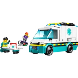 Lego city emergency ambulance ( LE60451 ) -3