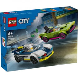 Lego city police police car and muscle car chase ( LE60415 )  - Img 2