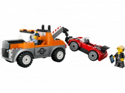 Lego city tow truck and sports car rep ( LE60435 )  - Img 4