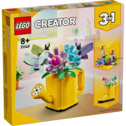 Lego creator flowers in watering can ( LE31149 )  - Img 2