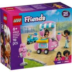 Lego friends cotton candy stand and scooter ( LE42643 ) -1