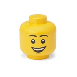 Lego glava za odlaganje (mini): Srećni dečak ( 40330812 )