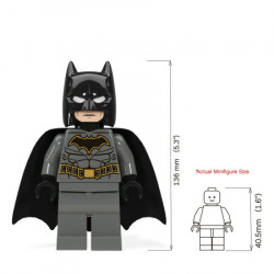 Lego lampa: Betmen ( LGL-TO36B ) - Img 2