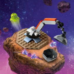 Lego Otkrivanje svemirskih brodova i asteroida ( 60429 ) - Img 5