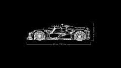 Lego Peugeot 9X8 24H Le Mans hibridni hiper-auto ( 42156 ) - Img 7