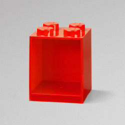 Lego polica u obliku kocke (4), crvena ( 41141730 ) - Img 4