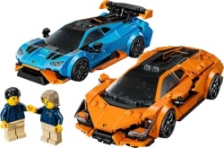 Lego speed champions lamborghini revuelto and huracane ( LE77238 )