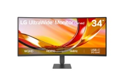 LG 34U640B-B.AEU 34"/VA,zakrivljen/3440x1440/144Hz/5ms GtG/HDMIx2,DP,USB C/Visina/VESA/crna Monitor ( 34U640B-B.AEU )