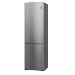 LG kombinovani frižider - zamrzivač dole, total no frost, C, 384L (277+107), door cooling+™, LinearCooling™,  Fresh converter, srebrna, 203-5