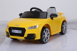 Licencirani dečiji automobil na akumulator AUDI TT Roadster (12V), LED Svetla - Žuti ( SM-24007B )-3