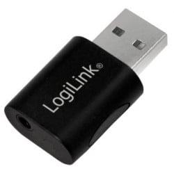 Logilink USB Audio Adapter black 1x3.5mm ( 2567 ) - Img 4