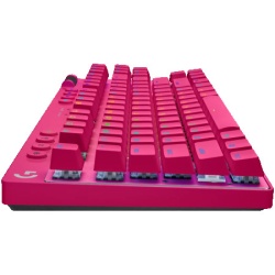 Logitech g pro x tkl lightspeed mechanical gaming keyboard magenta us ( 920-012159 ) -3