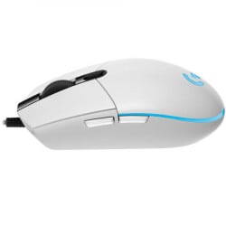 Logitech G102 lightsync corded gaming mouse white USB ( 910-005824 )  - Img 3