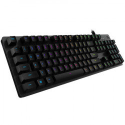 Logitech G512 carbon lightsync RGB mechanical gaming keyboard with GX brown switches ( 920-009352 )  - Img 1