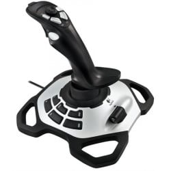 Logitech joystick extreme 3D pro - silver black - USB ( 942-000031 )  - Img 1