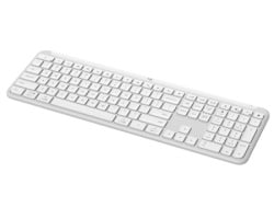 Logitech K950 Wireless White US tastatura bela -3