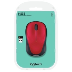 Logitech M235 wireless mouse red ( 910-002496 ) -4