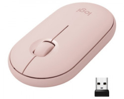 Logitech pebble M350 wireless roze miš - Img 5