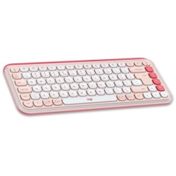 Logitech pop icon keys - rose - us int'l - bt  - intnl-973 ( 920-013073 ) -3