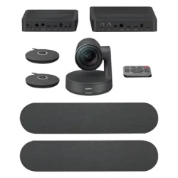 Logitech Rally Plus Ultra-HD Crna Web kamera za konferencijske razgovore